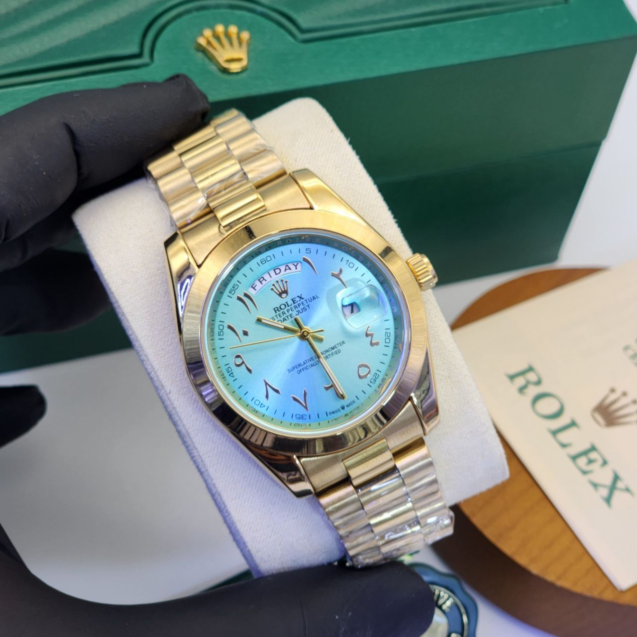 Rolex Datejust arabic dial